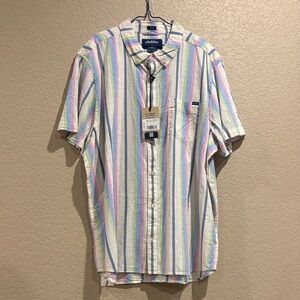 Chubbies Multicolor Striped Button-Down Shirt